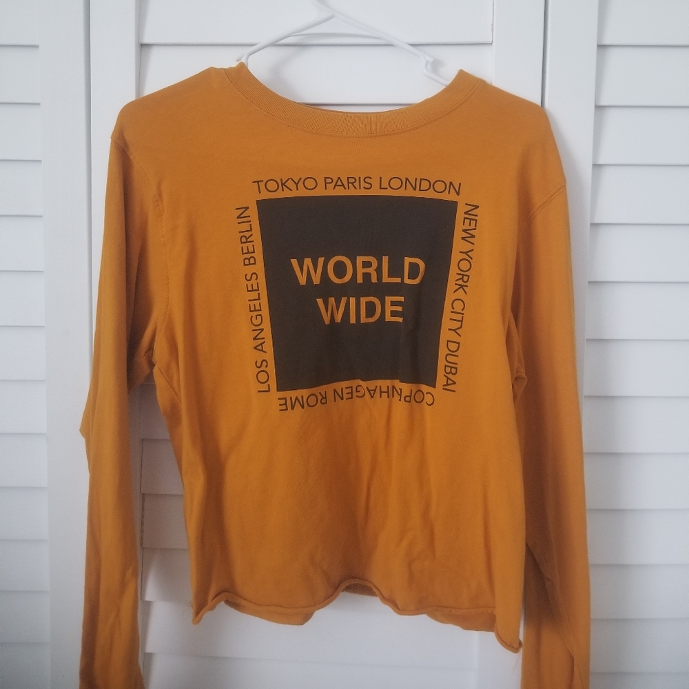 Long sleeve shirt!